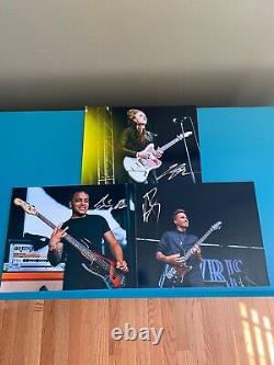 RARE SIGNED PVRIS Band 8x10 Photo 3 Lynn Brian Alex Tour Merch Rock Punk Pop Y2K