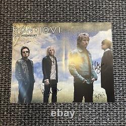 RARE Tour Book 2007- 2008 Lost Highway BON JOVI Signed Autographed FULL BAND