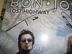 RARE Tour Book 2007- 2008 Lost Highway BON JOVI Signed Autographed by THE BAND