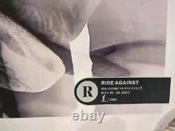 RISE AGAINST SIGNED TOUR POSTER Full Band Autograph Welcome To Rockville