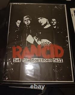 Rancid Tour Poster-Band Signed! -@Slim's In San Fran, CA-04/29 & 30/02-With NOFX