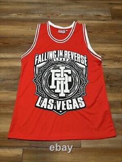 Rare Falling In Reverse Band Las Vegas Nevada Tour Jersey Signed