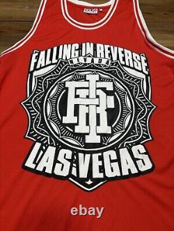 Rare Falling In Reverse Band Las Vegas Nevada Tour Jersey Signed