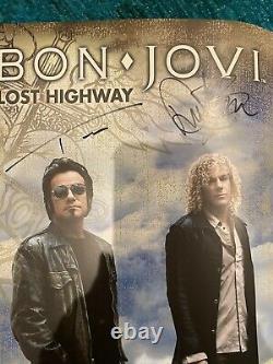 Rare tour book 2007- 2008 Lost Highway, Bon Jovi signed autographed by the band