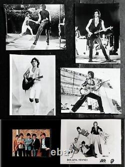Rolling Stones, Band Signed No Filter Tour Poster + Slide, Press Stills, Tongue