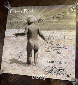 Rusted Root Band 1996 Signed / Autographed Remember CD 1996 Tour Poster! Rare