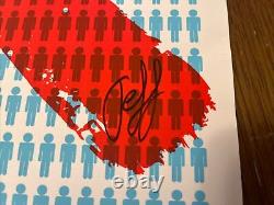 SAY ANYTHING BAND SIGNED AUTO HATE EVERYONE TOUR 2009 Poster MAX BEMIS 18x24