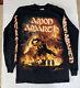 Signed Amon Amarth 2011 Tour Dates Shirt Size S Black Sleeves Metal Band