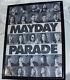 Signed By Band! Mayday Parade Concert Poster 18x24 Emo Pop Punk Rock Tour