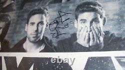 SIGNED BY BAND! MAYDAY PARADE CONCERT POSTER 18x24 Emo Pop Punk Rock TOUR