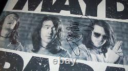 SIGNED BY BAND! MAYDAY PARADE CONCERT POSTER 18x24 Emo Pop Punk Rock TOUR