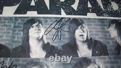 SIGNED BY BAND! MAYDAY PARADE CONCERT POSTER 18x24 Emo Pop Punk Rock TOUR