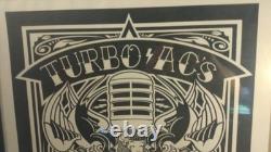 SIGNED By Band TURBO-AC'S LOST ELECTRICITY ACOUSTIC TOUR Poster 50/150 Rare