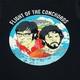 Signed Flight Of The Conchords 2012 Australian Tour T-shirt Bret & Jemaine Sz S