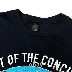 SIGNED Flight of the Conchords 2012 Australian Tour T-Shirt Bret & Jemaine Sz S