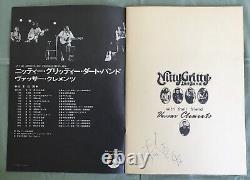 SIGNED! Nitty Gritty Dirt Band JAPAN tour book AUTOGRAPHED 1974 Vassar Clements