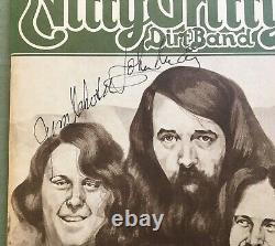 SIGNED! Nitty Gritty Dirt Band JAPAN tour book AUTOGRAPHED 1974 Vassar Clements