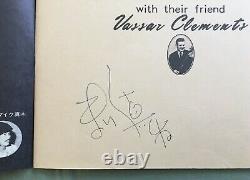 SIGNED! Nitty Gritty Dirt Band JAPAN tour book AUTOGRAPHED 1974 Vassar Clements