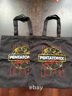 SIGNED Pentatonix 2023 World Tour Merch /Small T-Shirt & Poster Signed + More