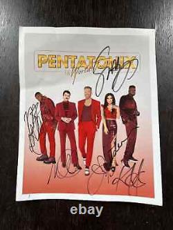 SIGNED Pentatonix 2023 World Tour Merch /Small T-Shirt & Poster Signed + More