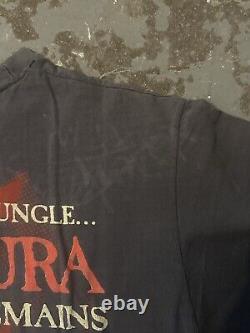 SIGNED Vintage 1989 licensed Sepultura Beneath the Remains tour tee