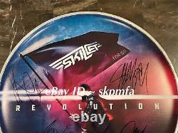 SKILLET Band Signed Drumhead Revolutions Tour 2024? Official Merch