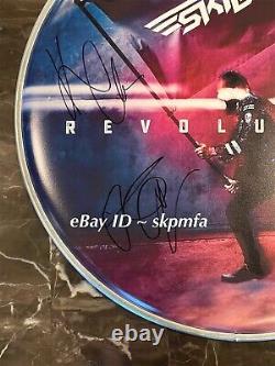 SKILLET Band Signed Drumhead Revolutions Tour 2024? Official Merch