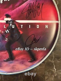 SKILLET Band Signed Drumhead Revolutions Tour 2024? Official Merch