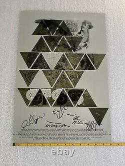 STS9 Sound Tribe Sector 9 Autographed Poster Signed By Band Tour 2013