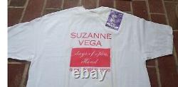 SUPER RARE VTG SUZANNE VEGA DAYS OF OPEN HAND AUTOGRAPHED T Shirt XL Band Tour