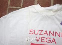 SUPER RARE VTG SUZANNE VEGA DAYS OF OPEN HAND AUTOGRAPHED T Shirt XL Band Tour