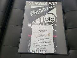 Senses Fail Band Signed Autograph Poster Tour Setlist