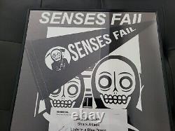 Senses Fail Band Signed Autograph Poster Tour Setlist