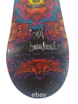 Signed Autographed Rehab Band Graffiti The World Tour Skateboard Deck Ltd Ed Vtg
