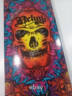 Signed Autographed Rehab Band Graffiti The World Tour Skateboard Deck Ltd Ed Vtg