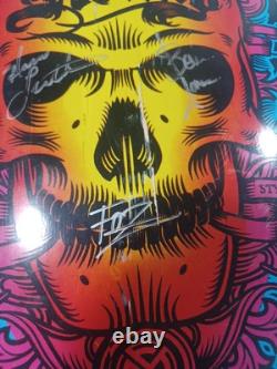 Signed Autographed Rehab Band Graffiti The World Tour Skateboard Deck Ltd Ed Vtg