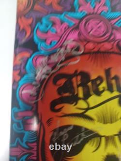 Signed Autographed Rehab Band Graffiti The World Tour Skateboard Deck Ltd Ed Vtg