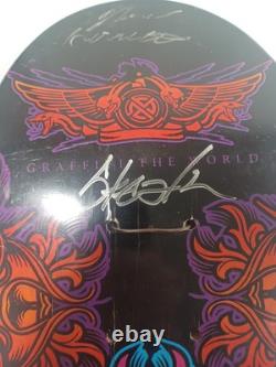 Signed Autographed Rehab Band Graffiti The World Tour Skateboard Deck Ltd Ed Vtg