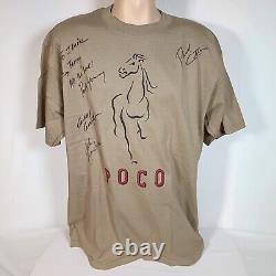 Signed Poco Band Concert Tour T Shirt Legends Legacy New Vintage XL