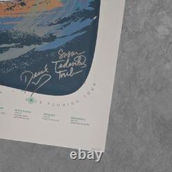 Signed TEDESCHI TRUCKS BAND poster 2023 Florida Tour 18x24 522/550