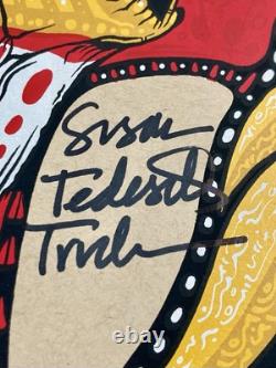 Signed Tedeschi Trucks Band 2014 Tour Poster With Tickets Numbered 267/725