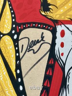 Signed Tedeschi Trucks Band 2014 Tour Poster With Tickets Numbered 267/725