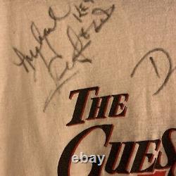 Size XLarge Original The Guess Who Band Tee Shirt Tour'87 Autographed