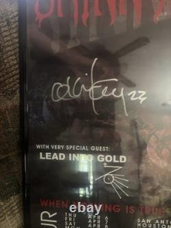 Skinny Puppy Final Tour Signed Poster When Nothing Is True, Anything Is Possible