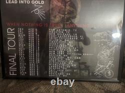 Skinny Puppy Final Tour Signed Poster When Nothing Is True, Anything Is Possible