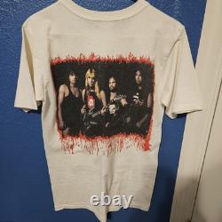 Slayer Vintage T Shirt 1990 South Of Heaven Tour Autographed By Band RARE