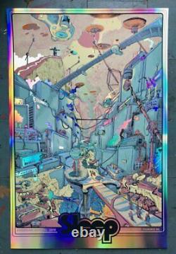 Sleep Band Tour Artist Proof FOIL Variant Poster Roadburn Feetival 24 x 36 S/N