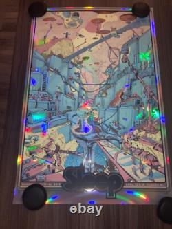 Sleep Band Tour Artist Proof FOIL Variant Poster Roadburn Feetival 24 x 36 S/N