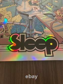 Sleep Band Tour Artist Proof FOIL Variant Poster Roadburn Feetival 24 x 36 S/N
