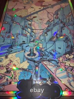 Sleep Band Tour Artist Proof FOIL Variant Poster Roadburn Feetival 24 x 36 S/N